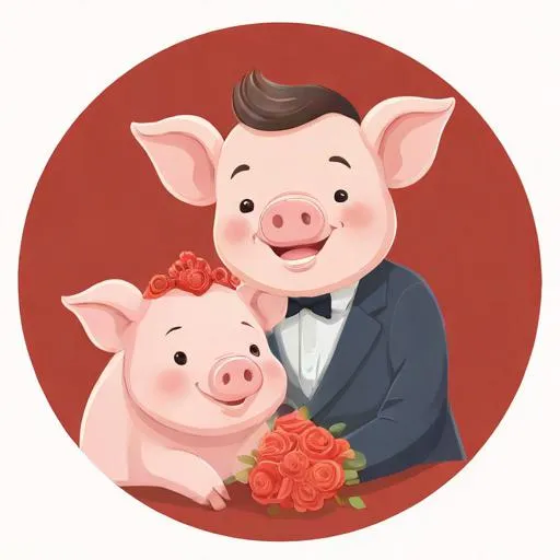 属猪男的最佳婚配是哪个属相的：属猪男和什么属相最配婚姻  第3张